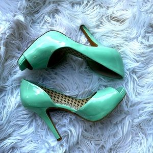 Mint Jessica Simpson Heels